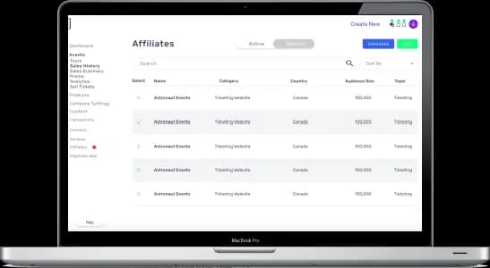 Affiliates Network