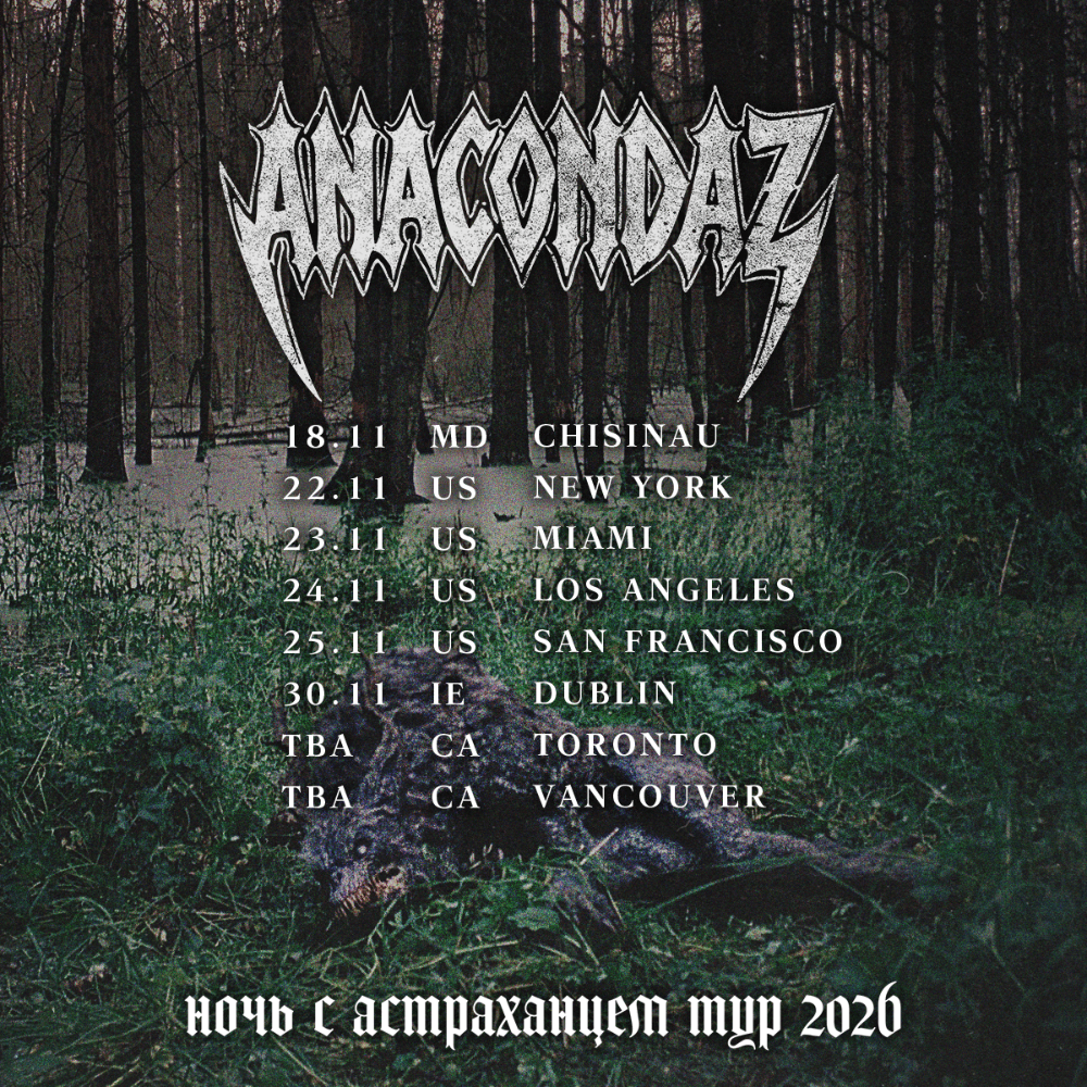 ANACONDAZ WORLD TOUR 2026