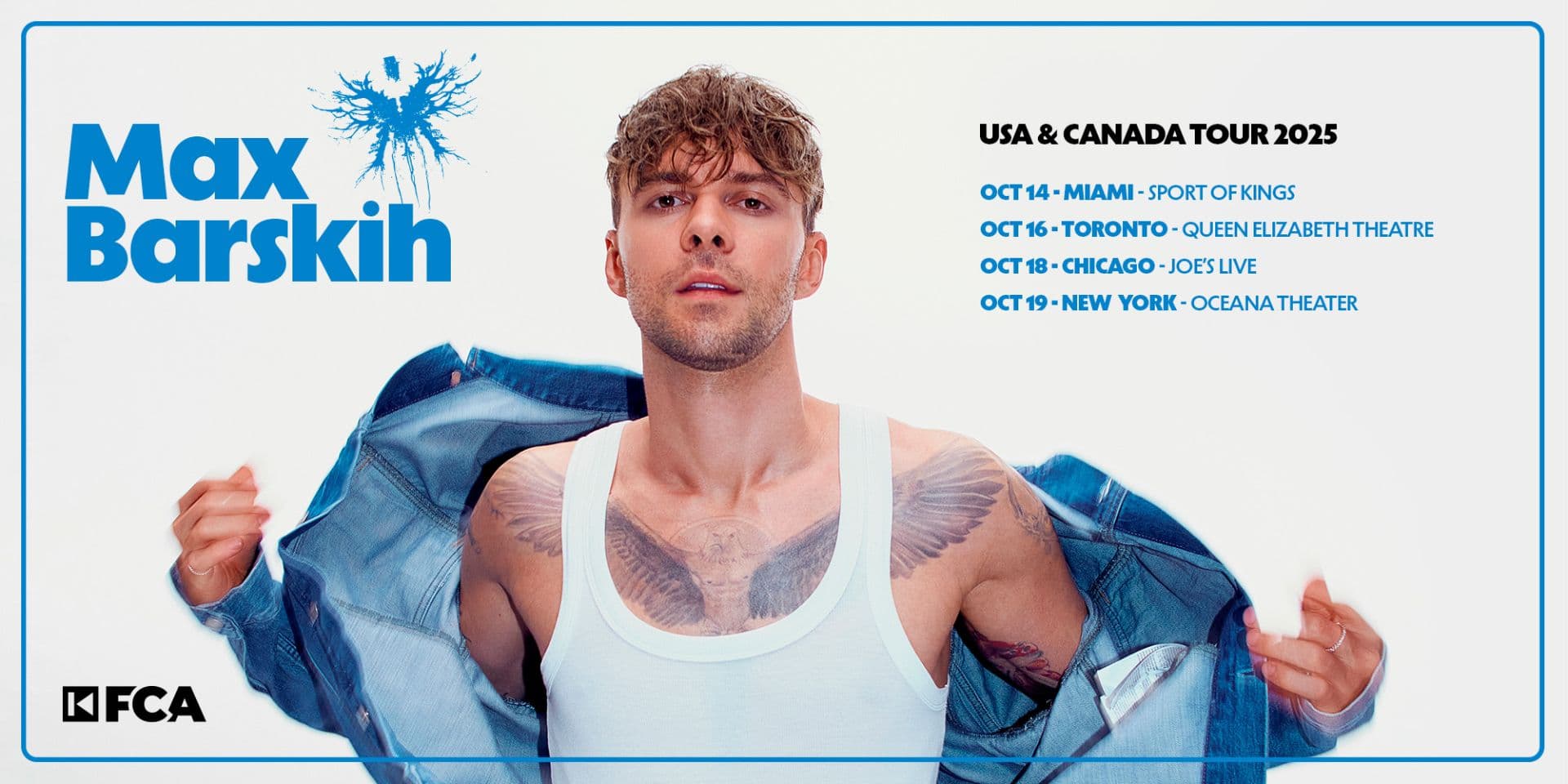 MAX BARSKIH - USA & CANADA TOUR 2025