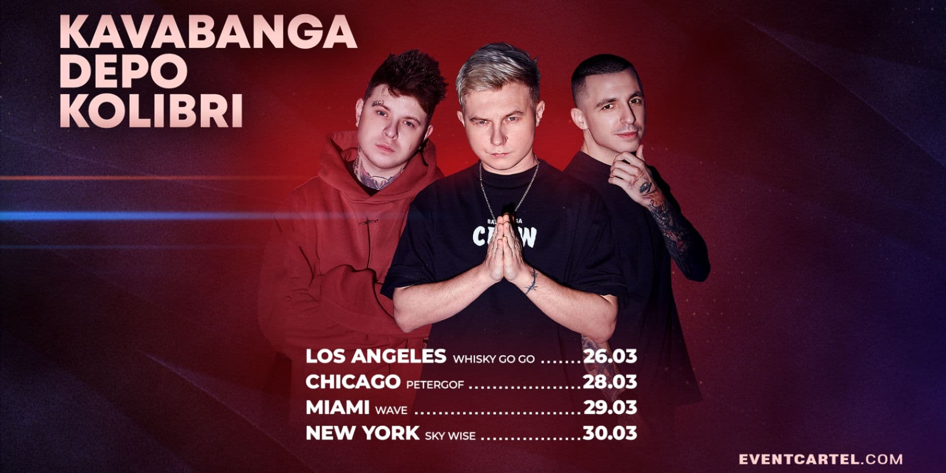 KAVABANGA DEPO KOLIBRI USA TOUR 2025