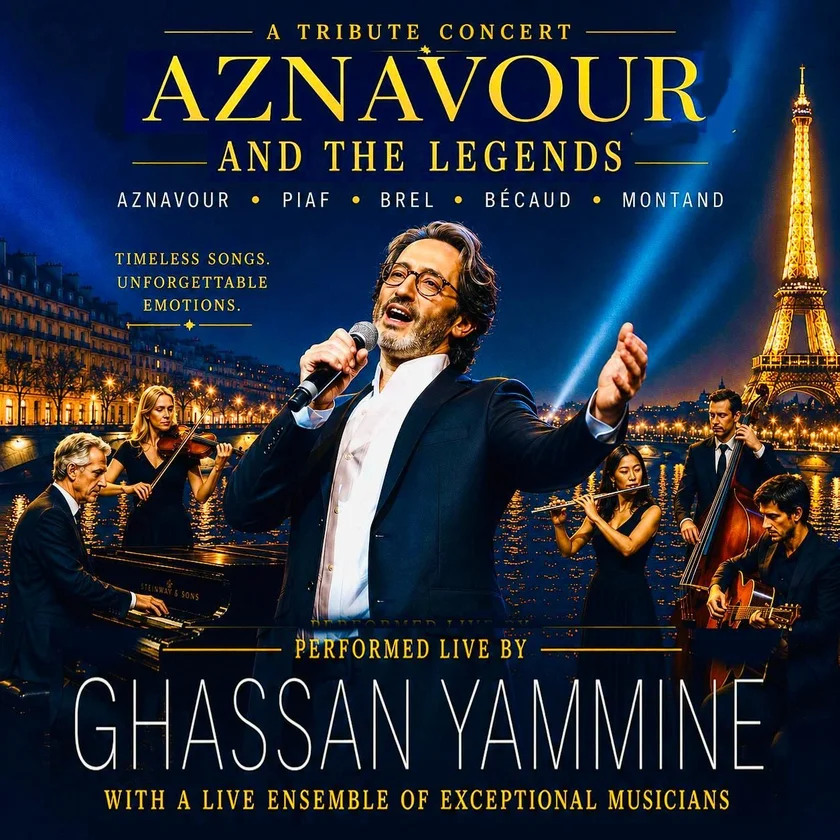 AZNAVOUR AND THE LEGENDS in Boston
