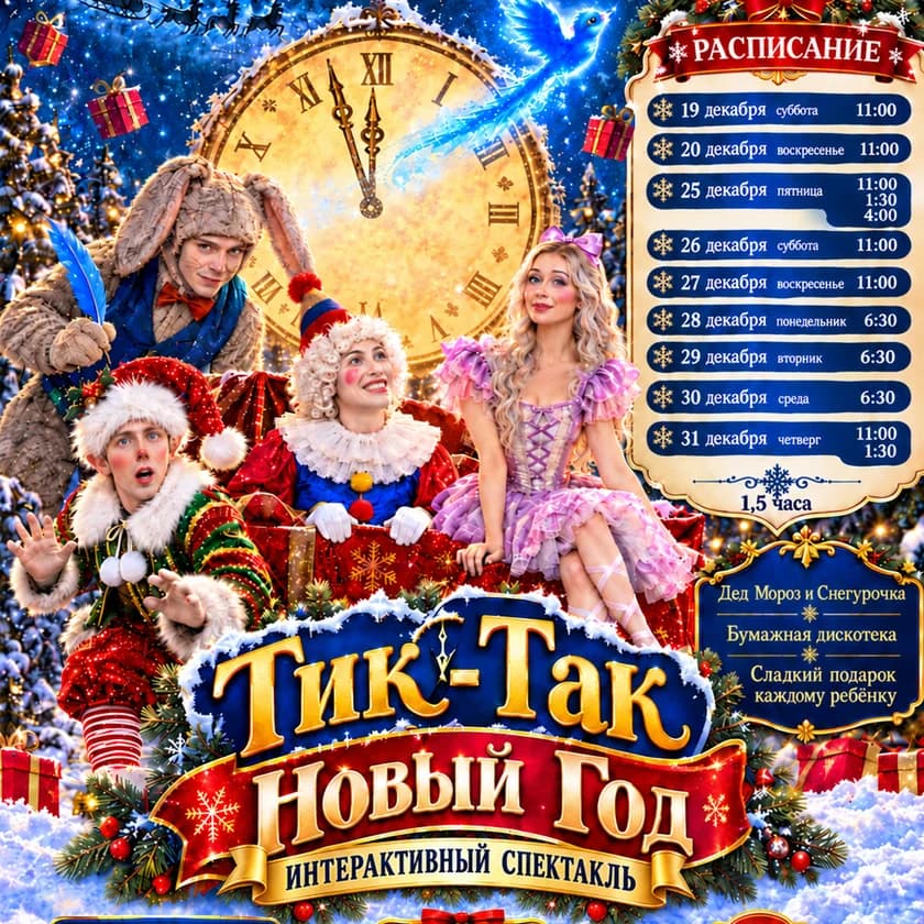 🎄✨ ТИК-ТАК, НОВЫЙ ГОД! ✨🎄 в Нью-Йорке