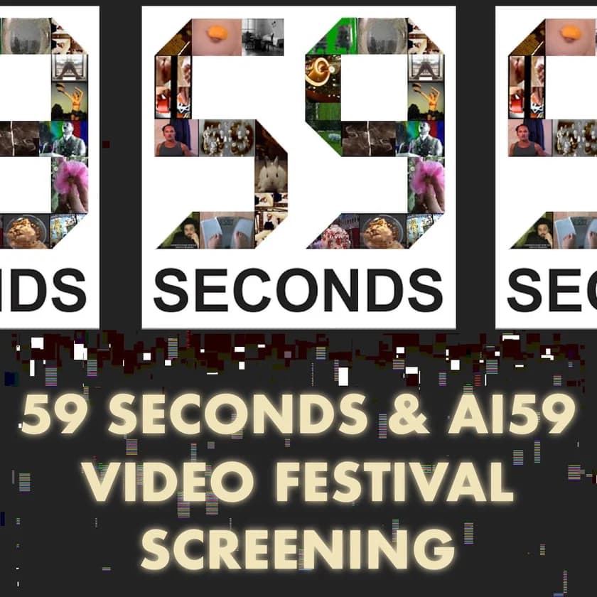 59 Seconds & AI59 Video Festival Screening in New York