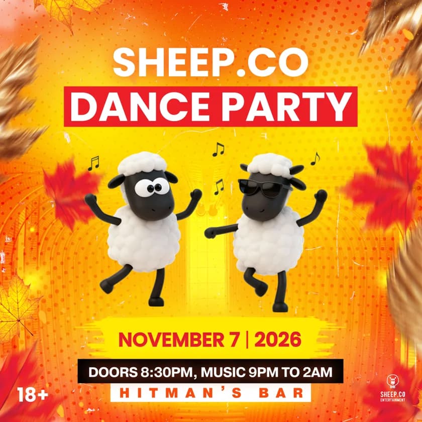 SHEEP.CO DANCE PARTY - ОСЕНЬ 2026 в Калгари