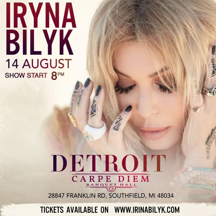 Iryna Bilyk in Detroit