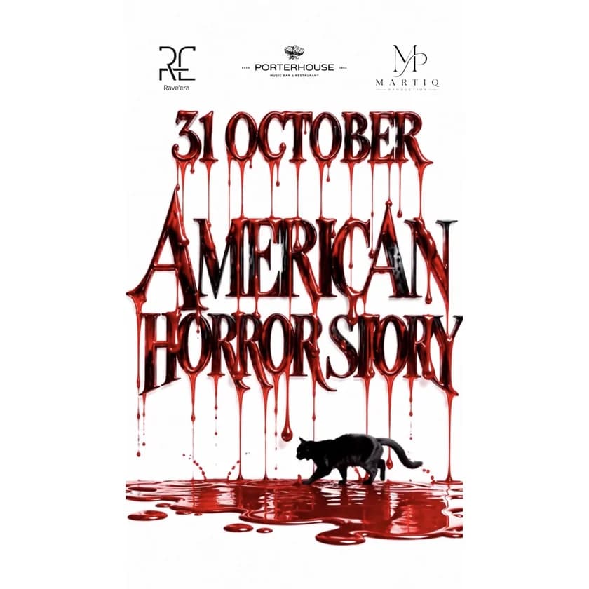 AMERICAN HORROR STORY — HALLOWEEN PARTY in Sunny Isles Beach