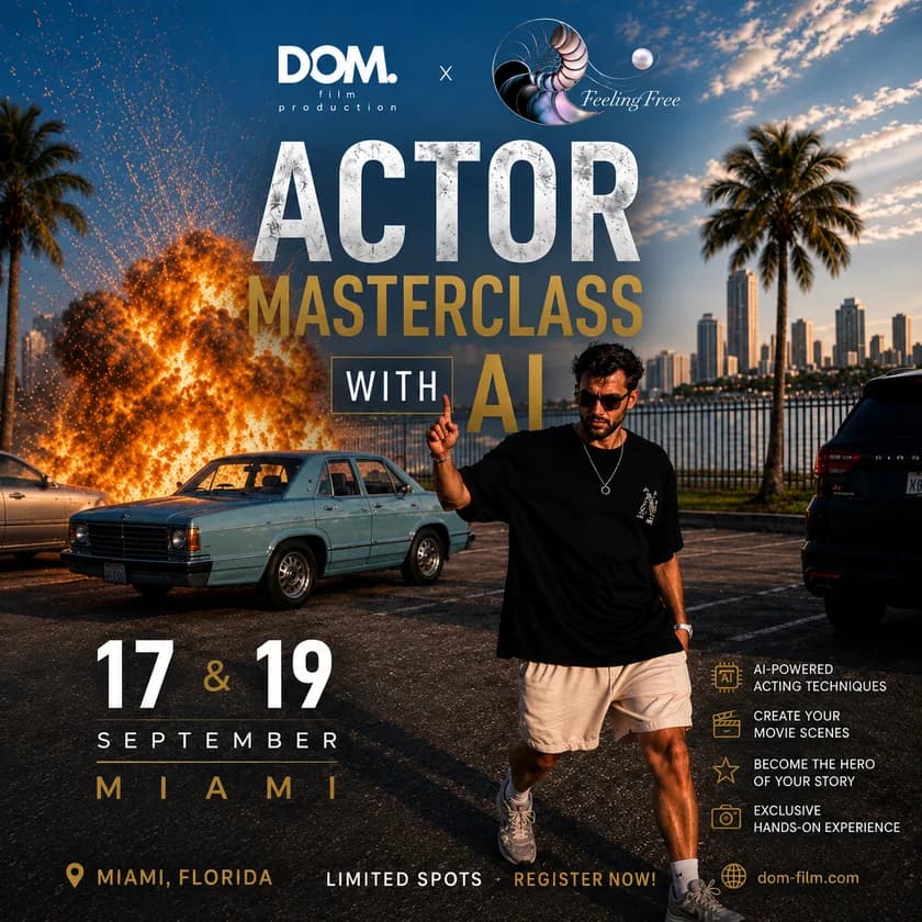 Actor masterclass with AI in Hallandale Beach