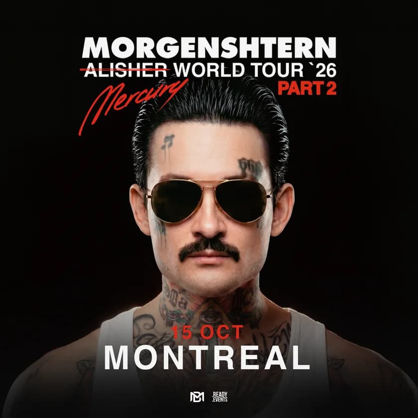 MORGENSHTERN LIVE in Montréal