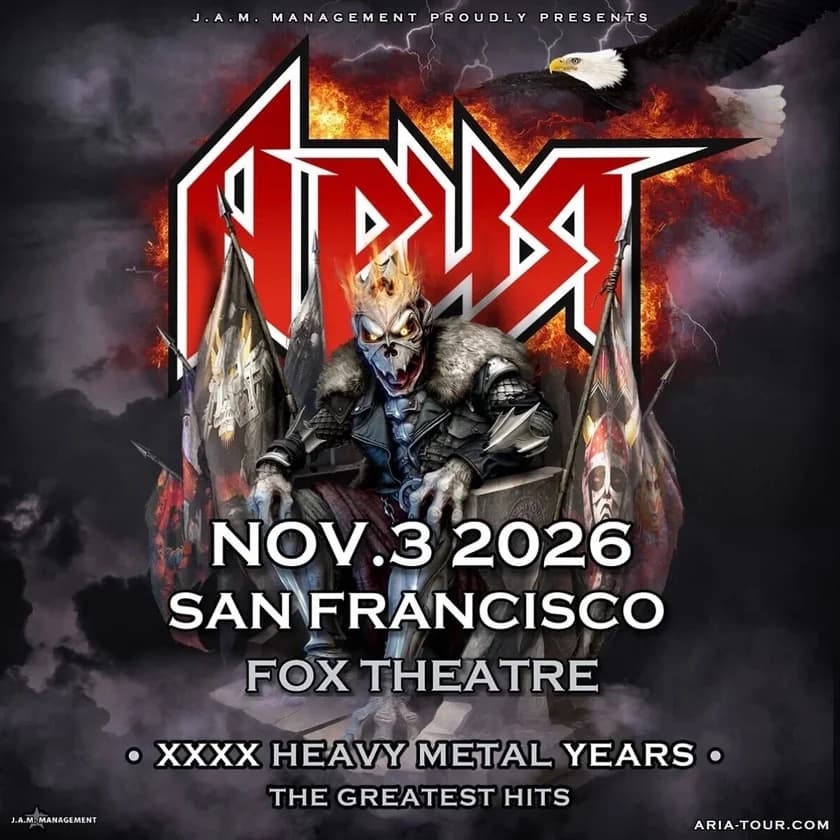 Aria Rock Band in San Francisco