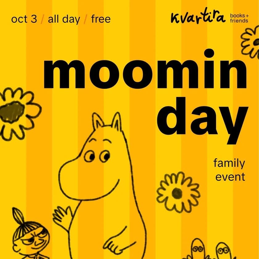Moomin Day at Kvartira Books in New York
