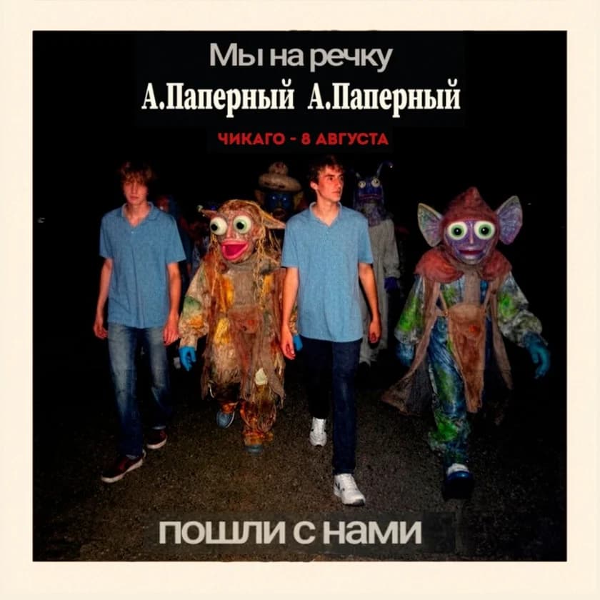 ПАПЕРНЫЙ ТАМ - "Мы на речку, пошли с нами"! in Buffalo Grove
