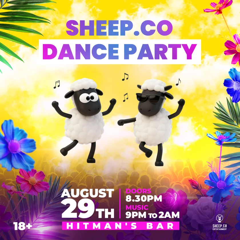 SHEEP.CO DANCE PARTY - ЛЕТО 2026 in Calgary