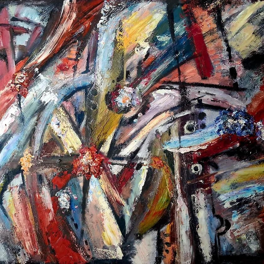 Victor Ostapenko Abstact Art - OPEN RECEPTION in New York