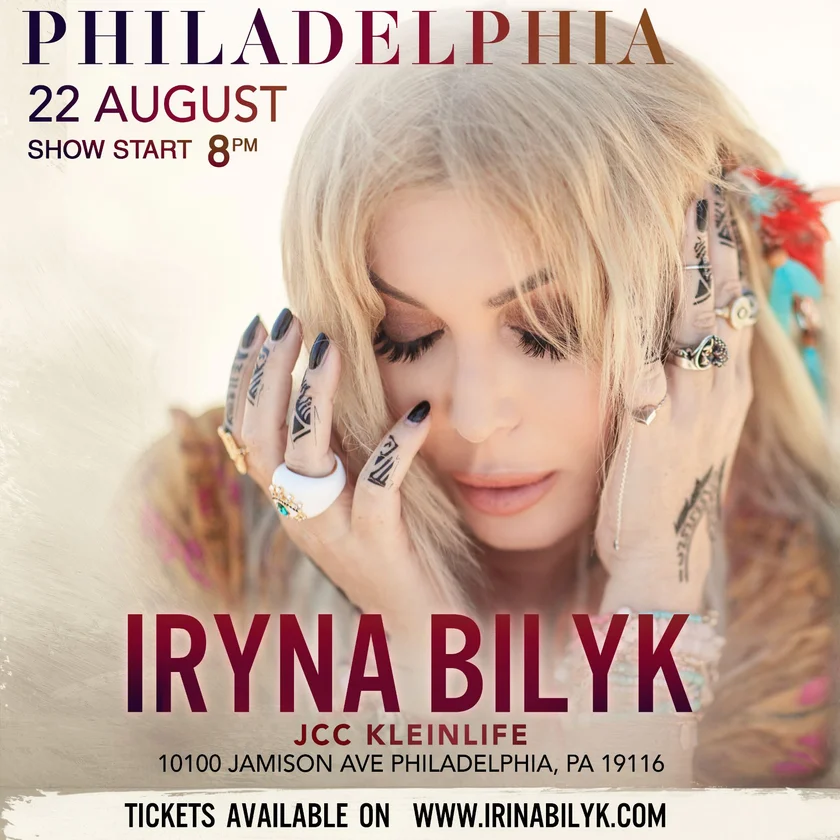 Iryna Bilyk in Philadelphia