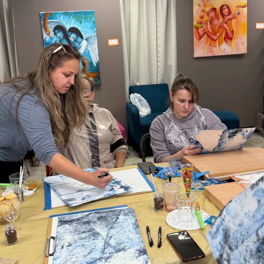 50% off ART & WINE THERAPY in New York