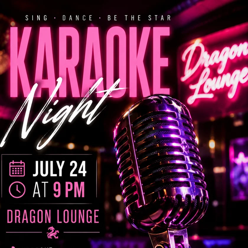 Karaoke night in Glendale