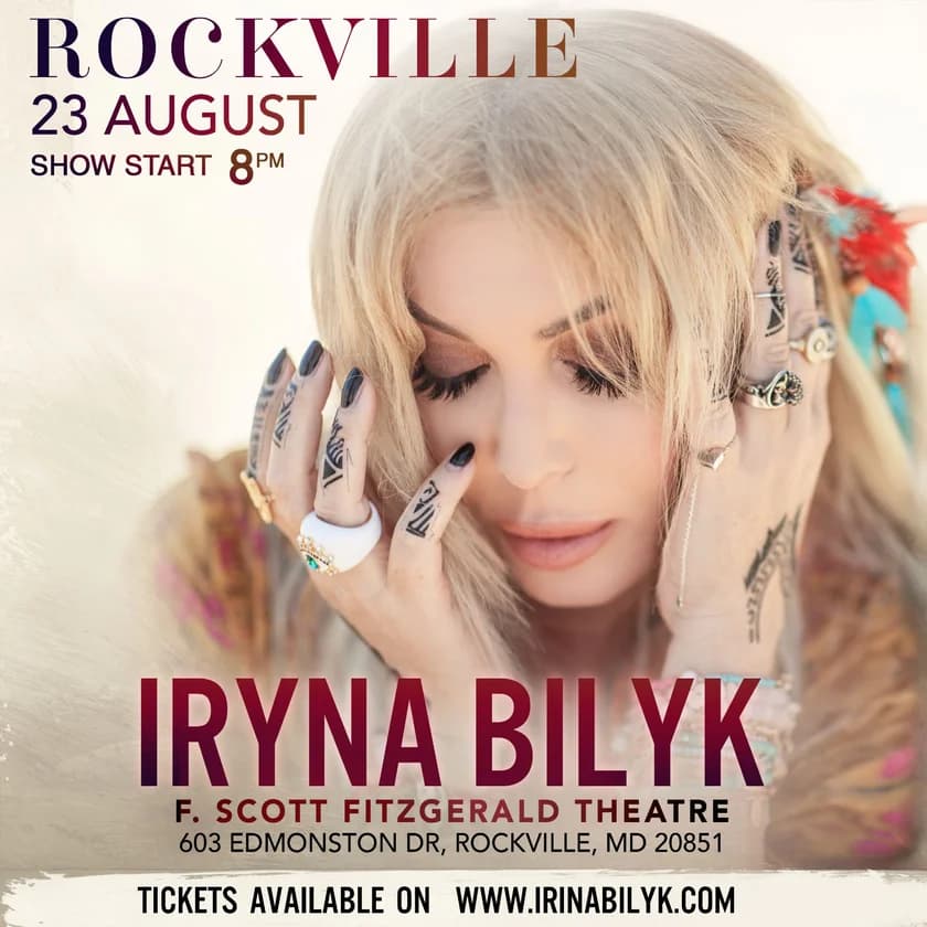 Iryna Bilyk in Rockville