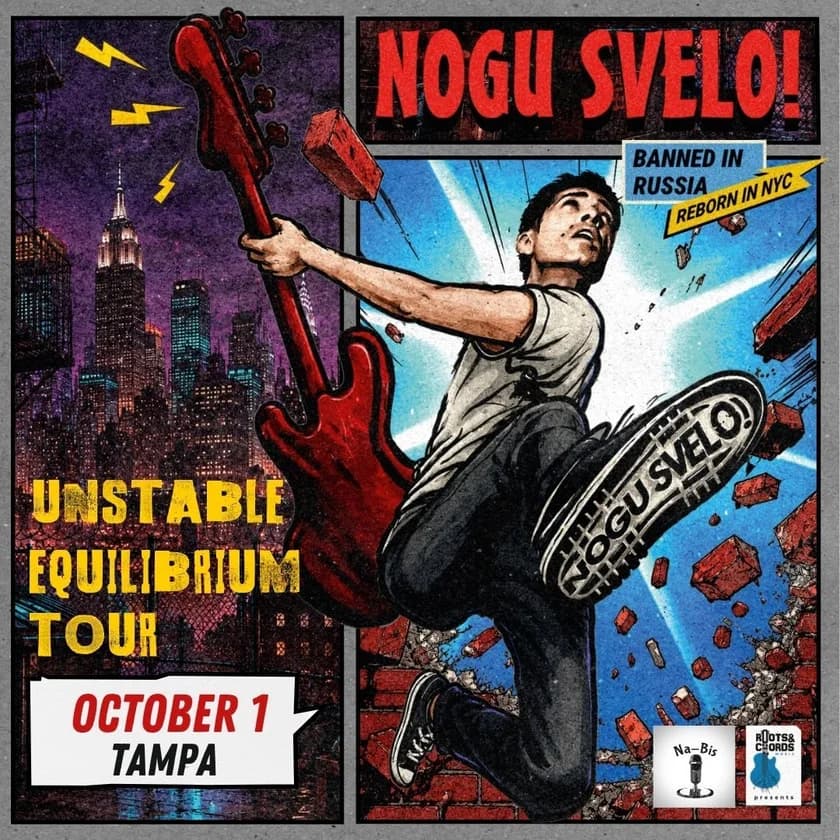 NOGU SVELO! UNSTABLE EQUILIBRIUM TOUR in Tampa
