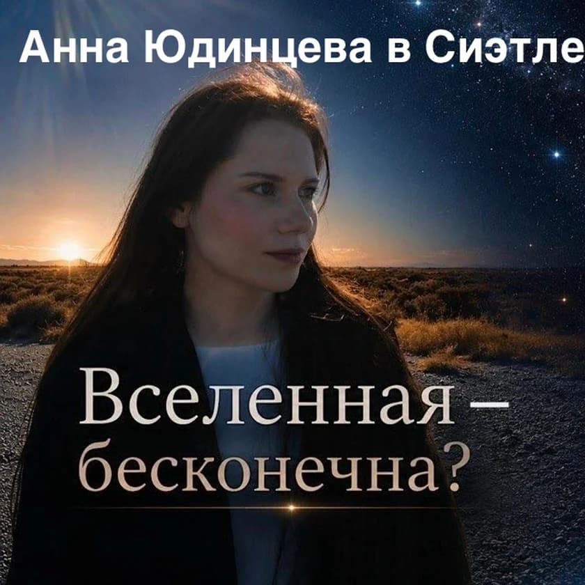 “Вселенная - бесконечна?” Лекция Анны Юдинцевой in Bellevue