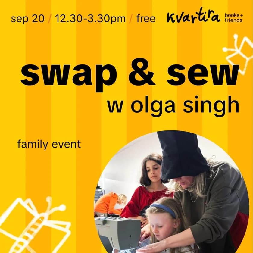 SWAP & SEW with Olga Singh in New York