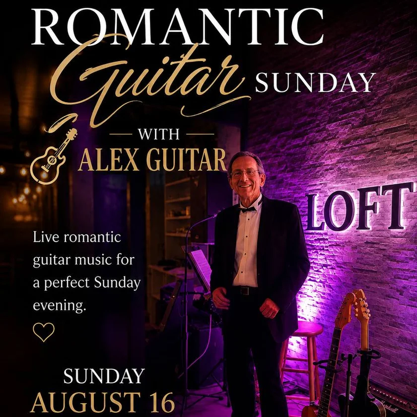 ROMANTIC GUITAR SUNDAY with ALEX in New York