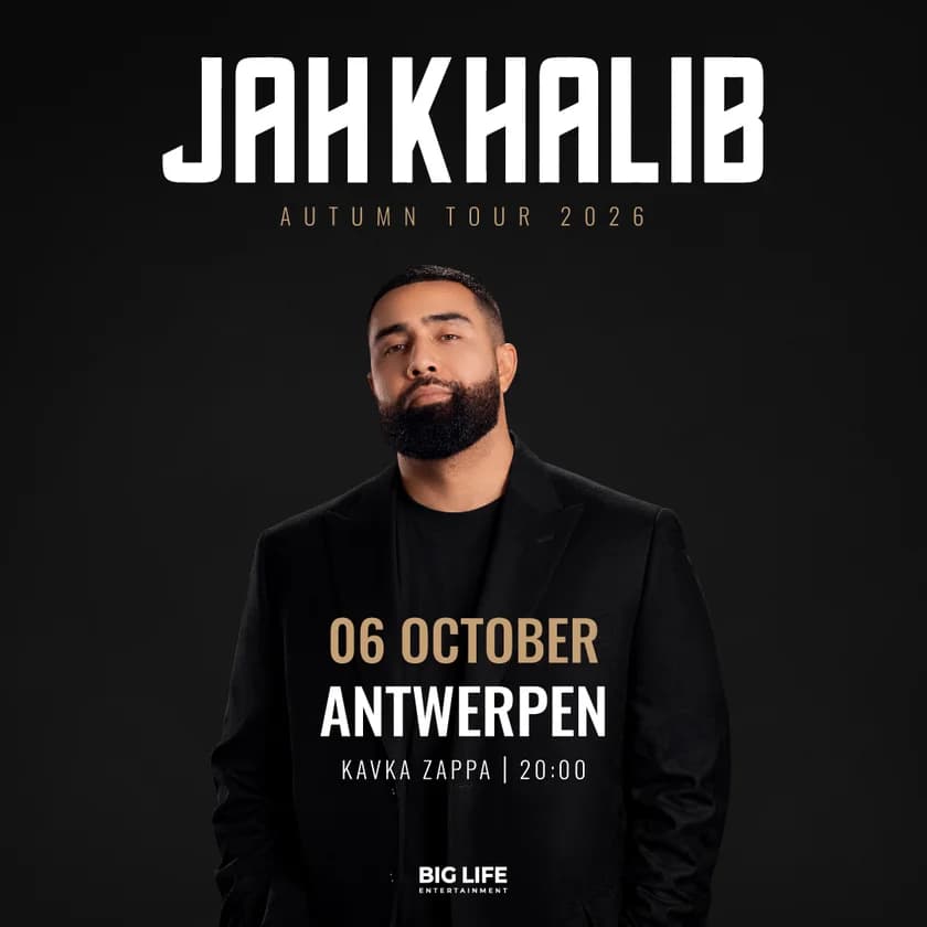 Jah Khalib в Antwerpen