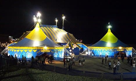 GRAND CHAPITEAU AT THE DODGER STADIUM
