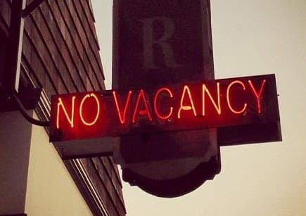 No Vacancy