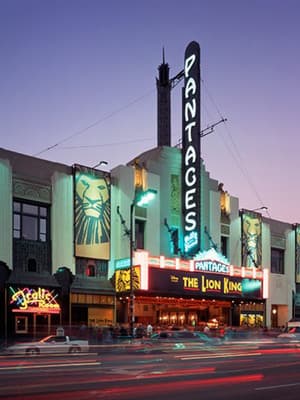 PANTAGES THEATER HOLLYWOOD 