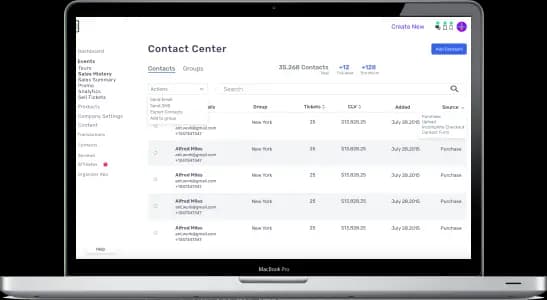 Manage Customers in CRM