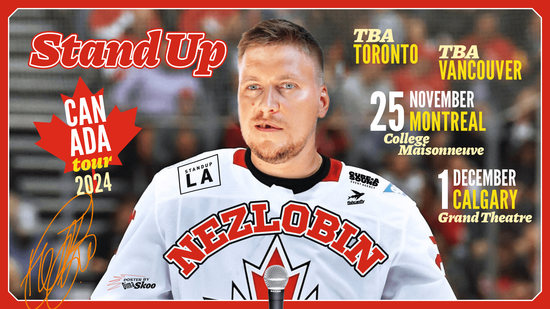 Alexander Nezlobin Canada Tour 2024
