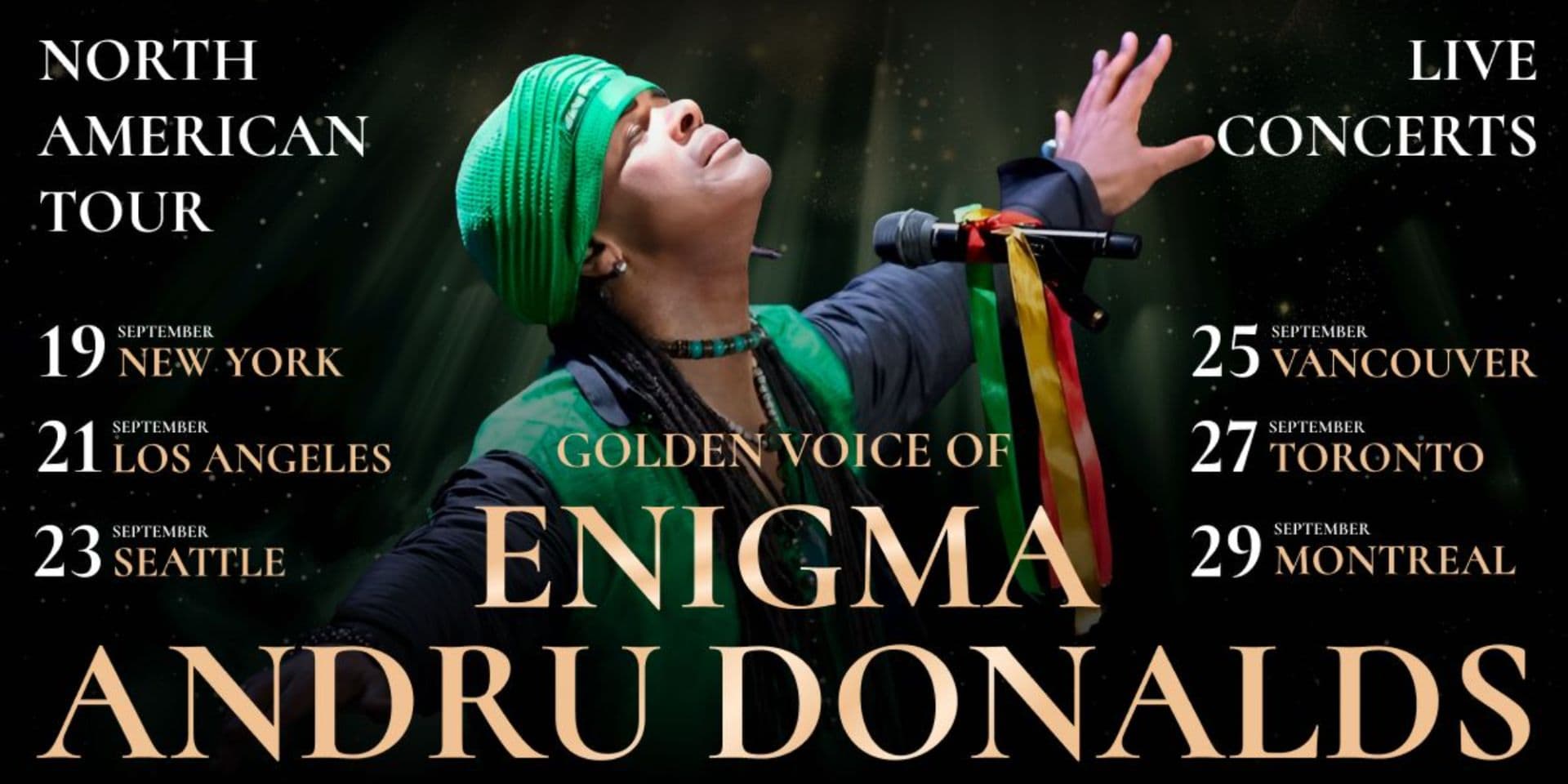 ANDRU DONALDS – GOLDEN VOICE OF ENIGMA