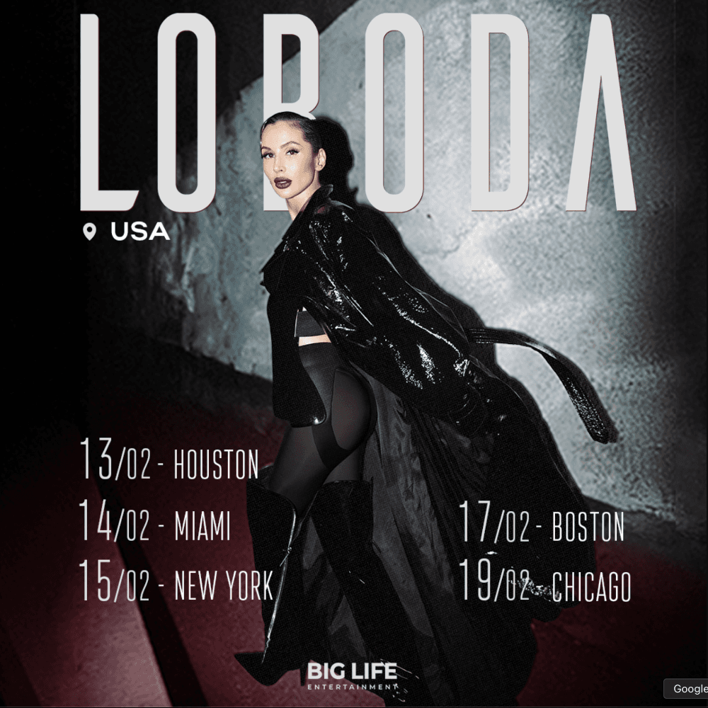 LOBODA USA TOUR 2026