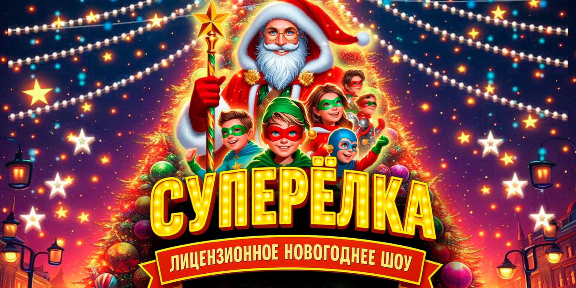 Лицензионное новогоднее шоу "СуперЁлка"