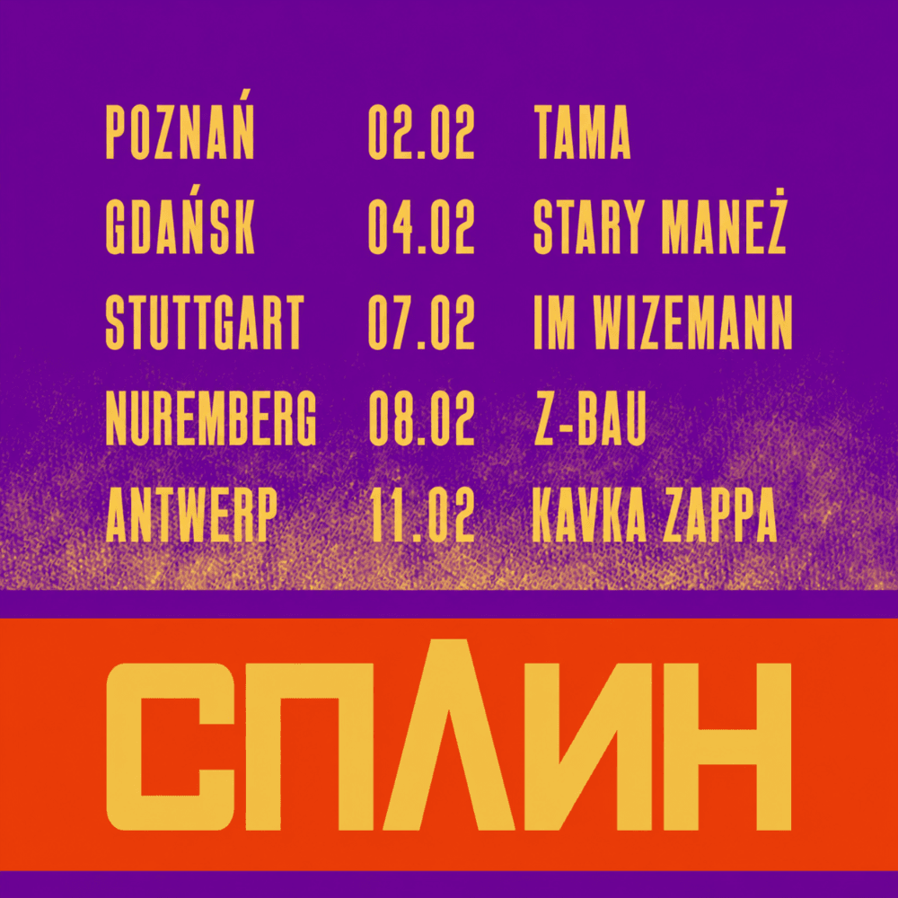 SPLEAN EURO TOUR 2027
